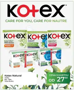Tamda Foods Kotex Natural vložky 6ks 16ks nabídka