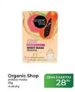 Tamda Foods Organic Shop pletová maska nabídka