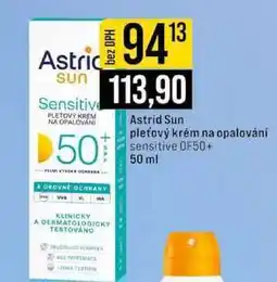 Jip Astrid Sun pleťový krém na opalování sensitive OF50+ 50 ml nabídka