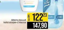 Jip Gillette Venus3 holící strojek+2 hlavice nabídka