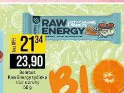 Jip Bombus Raw Energy tyčinka různé druhy nabídka