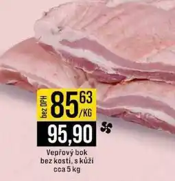 Jip Vepřový bok bez kosti, s kůží cca 5 kg 1kg nabídka