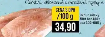 Jip Okoun nilský filet bez kůže cca 300-600 g 100g nabídka