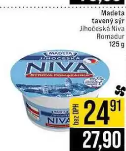 Jip Madeta tavený sýr Jihočeská Niva Romadur nabídka