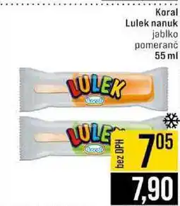 Jip Koral Lulek nanuk jablko pomeranč nabídka