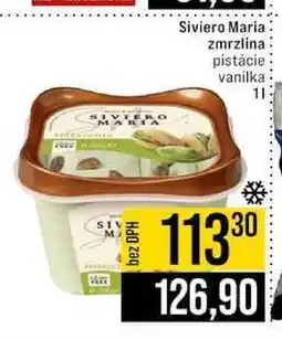 Jip Siviero Maria zmrzlina pistácie vanilka nabídka