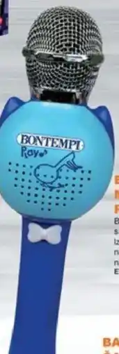 Dráčik Bontempi mikrofon s reproduktorem nabídka