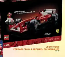 Dráčik Lego icons ferrari F2004 a michael schumacher nabídka