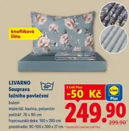 Lidl LIVARNO Souprava ložního povlečení nabídka