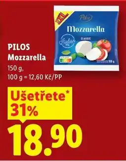 Lidl Pilos MOZZARELLA nabídka