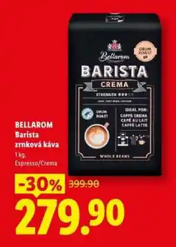 Lidl BELLAROM Barista zrnková káva nabídka