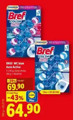 Lidl BREF WC blok Auto Active nabídka
