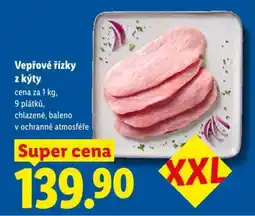 Lidl Vepřové řízky z kýty nabídka