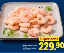 Lidl KREVETY LOUPANÉ VAŘENÉ nabídka