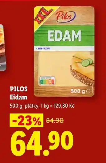Lidl Pilos EIDAM nabídka