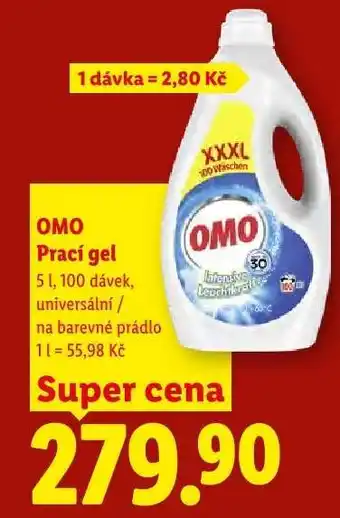 Lidl OMO PRACÍ GEL nabídka