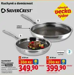 Lidl SILVERCREST Pánev z nerezové oceli PREMIUM A Ø 24 cm nabídka