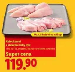 Lidl Kuřecí prsí a stehenní řízky MIX nabídka
