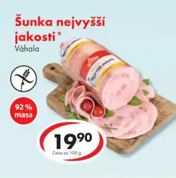 CBA Šunka nejvyšší jakosti nabídka