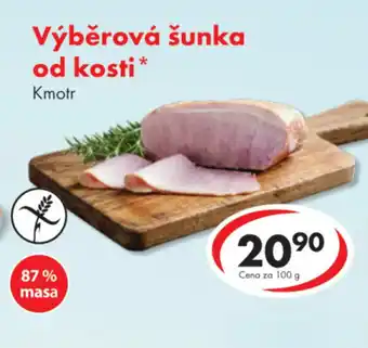 CBA Výběrová šunka od kosti nabídka