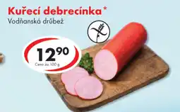 CBA Kuřecí debrecínka nabídka