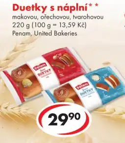 CBA Duetky s náplní nabídka