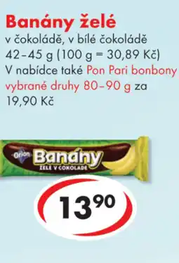 CBA Banány želė nabídka