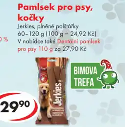 CBA Pamlsek pro psy, kočky nabídka