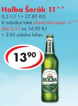 CBA Holba šerák 11 nabídka