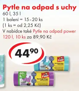 CBA Pytle na odpad s uchy nabídka