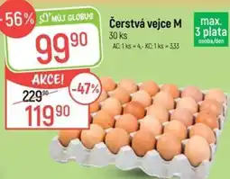 Globus Čerstvá vejce M nabídka
