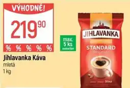 Globus Jihlavanka Káva nabídka