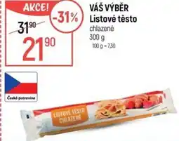 Globus VÁŠ VÝBĚR Listové těsto nabídka
