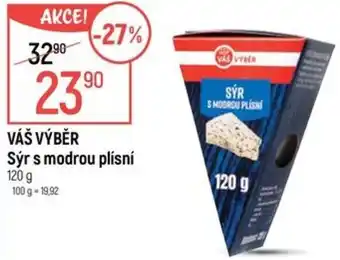 Globus VÁŠ VÝBĚR Sýr s modrou plísní nabídka