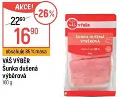 Globus VÁŠ VÝBĚR Šunka dušená výběrová nabídka