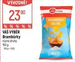 Globus VÁŠ VÝBĚR Brambůrky nabídka