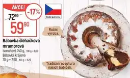 Globus Bábovka šlehačková mramorová nabídka