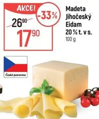 Globus Madeta Jihočeský Eidam 20% t.v s. nabídka