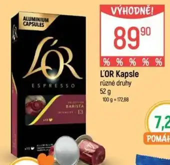 Globus L'OR Kapsle nabídka