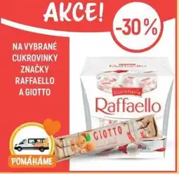 Globus Na vybrané cukrovinky značky Raffaello a Giotto nabídka