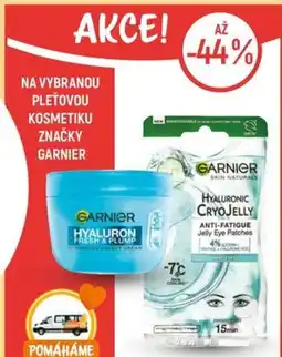 Globus Na vybranou pleťovou kosmetiku značky Garnier nabídka