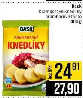 Jip Bask bramborové knedlíky bramborové těsto nabídka