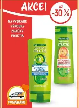 Globus Na vybrané výrobky značky Fructis nabídka