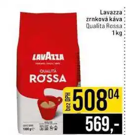 Jip Lavazza zrnková káva Qualita Rossa nabídka