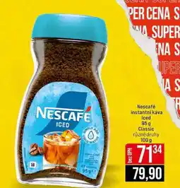 Jip Nescafé instantní káva Iced 95 g Classic různé druhy 100 g nabídka