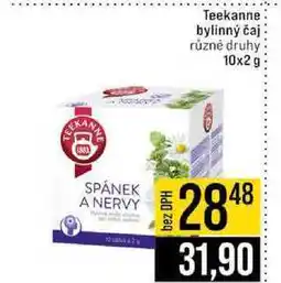 Jip Teekanne bylinný čaj různé druhy nabídka