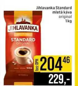 Jip Jihlavanka Standard mletá káva original nabídka