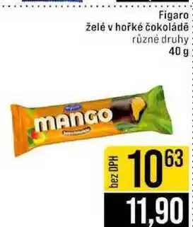 Jip Figaro želé v hořké čokoládě různé druhy nabídka