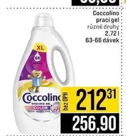 Jip Coccolino prací gel různé druhy 2,72l 63-68 dávek nabídka
