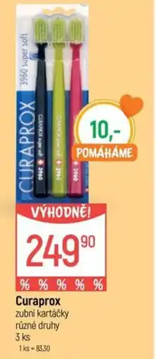 Globus Curaprox zubní kartáčky nabídka